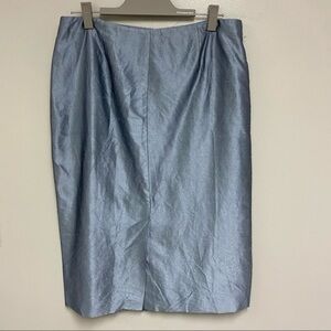 Les Copains Silk Sheath Skirt Made in Italy
